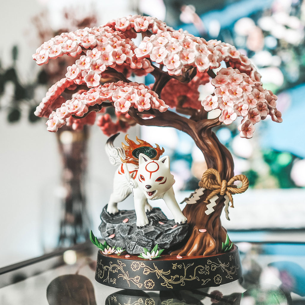 Image produit Okami - Statue de Chibiterasu