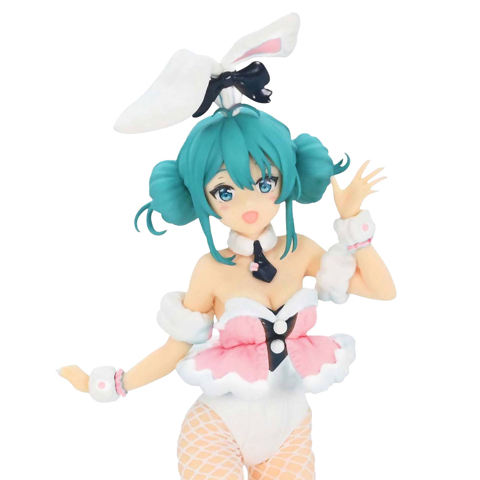 Image produit Hatsune Miku - Lapin Blanc Bébé Rose BiCute Bunnies Figurine Vocaloid