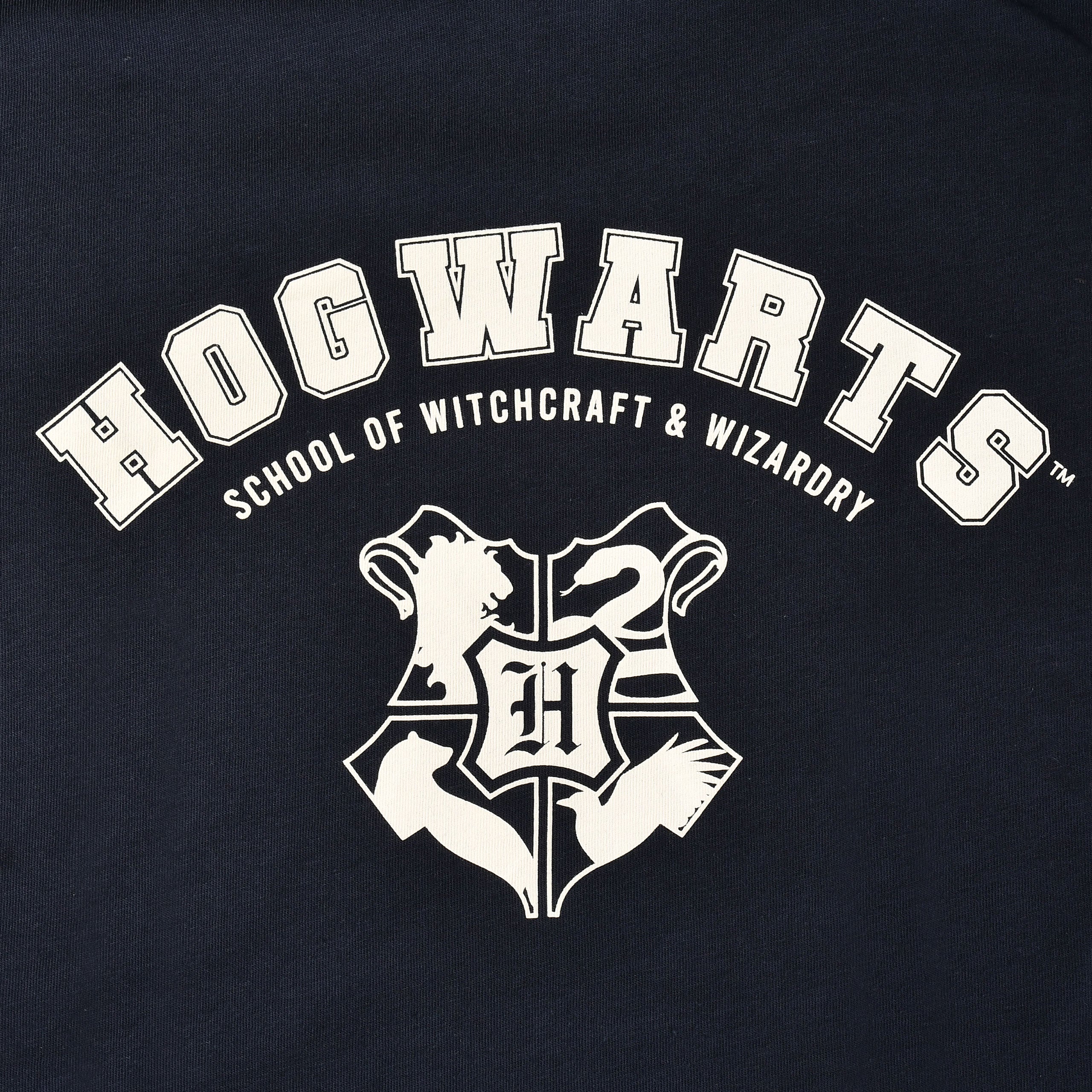 Image produit T-shirt bleu de l'école de Poudlard - Harry Potter