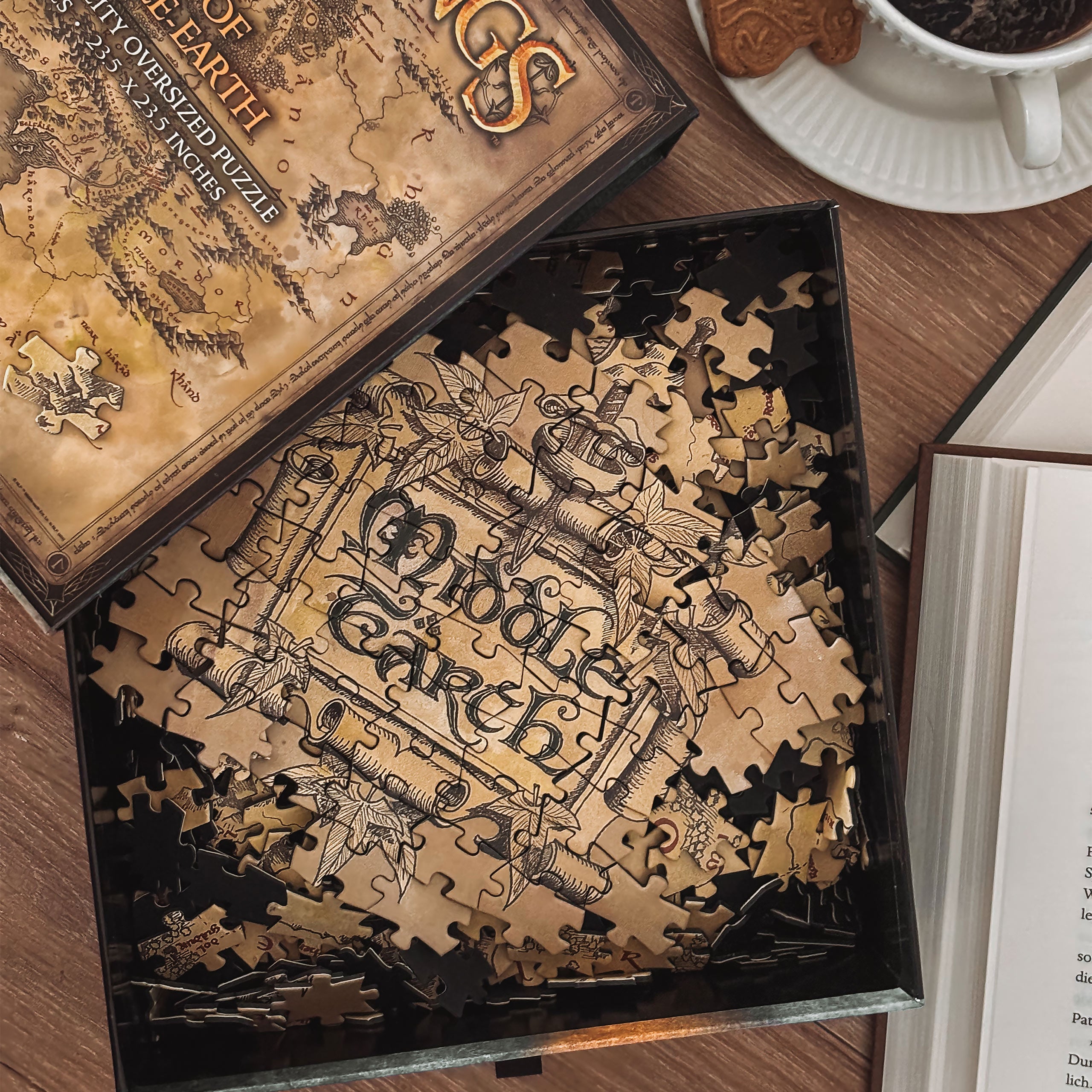 Image produit Le Seigneur des Anneaux - Puzzle Carte de la Terre du Milieu