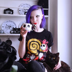 Image produit Nightmare Before Christmas - T-shirt Jack & Sally noir