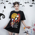 Image produit Nightmare Before Christmas - T-shirt Jack & Sally noir