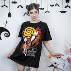 Image produit Nightmare Before Christmas - T-shirt Jack & Sally noir