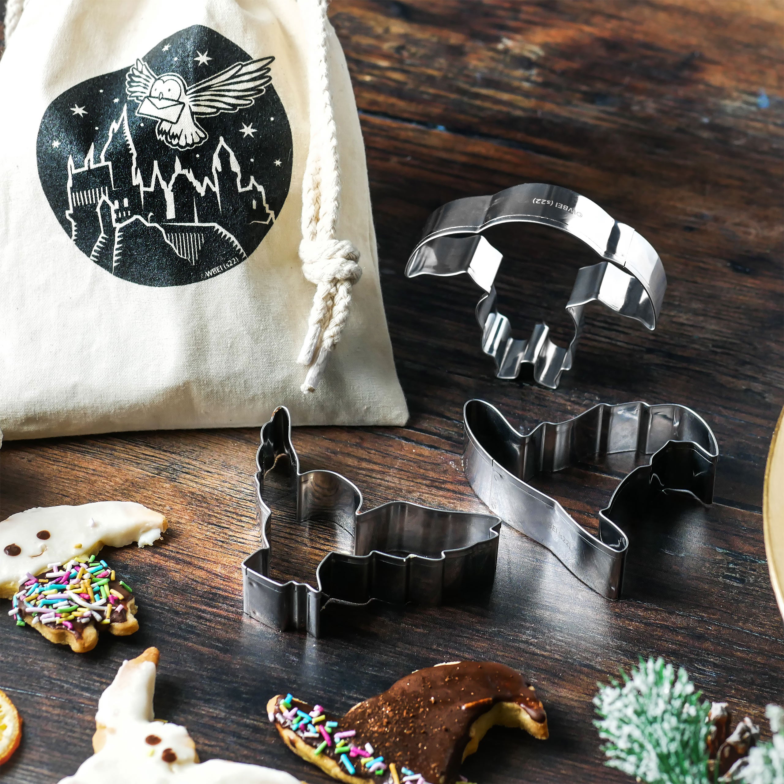 Image produit Harry Potter - Ensemble de emporte-pièces en sac de tissu