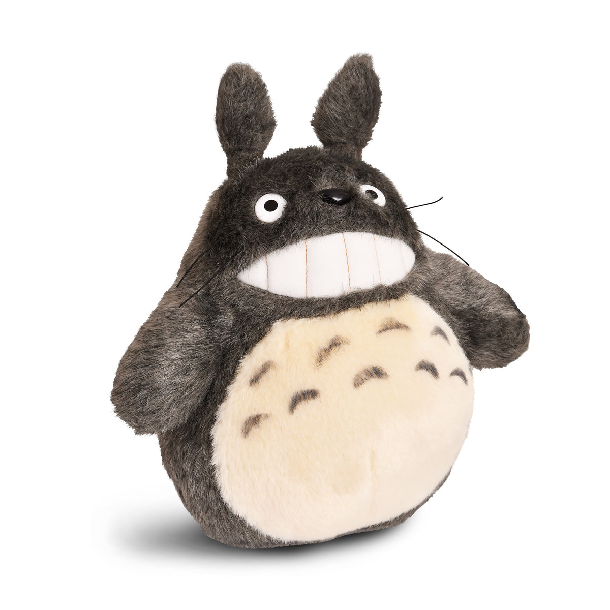 Image produit Totoro - Figurine en peluche souriante grise