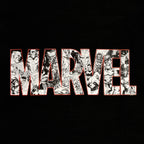 Image produit Sweat à capuche Marvel Comic Logo pour enfants noir