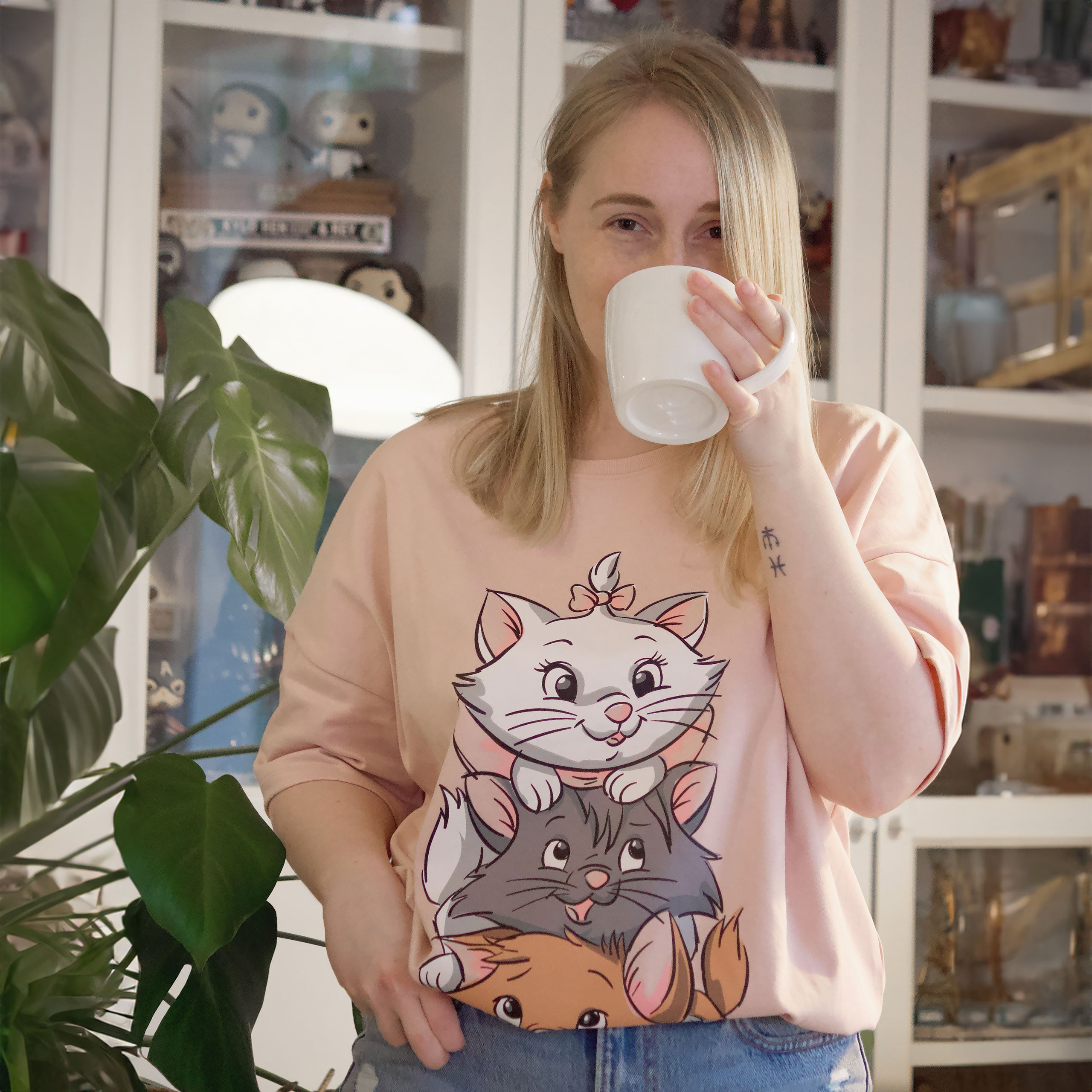 Image produit Aristochats - T-shirt oversize Purrfect