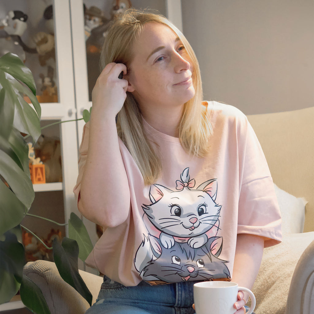 Image produit Aristochats - T-shirt oversize Purrfect