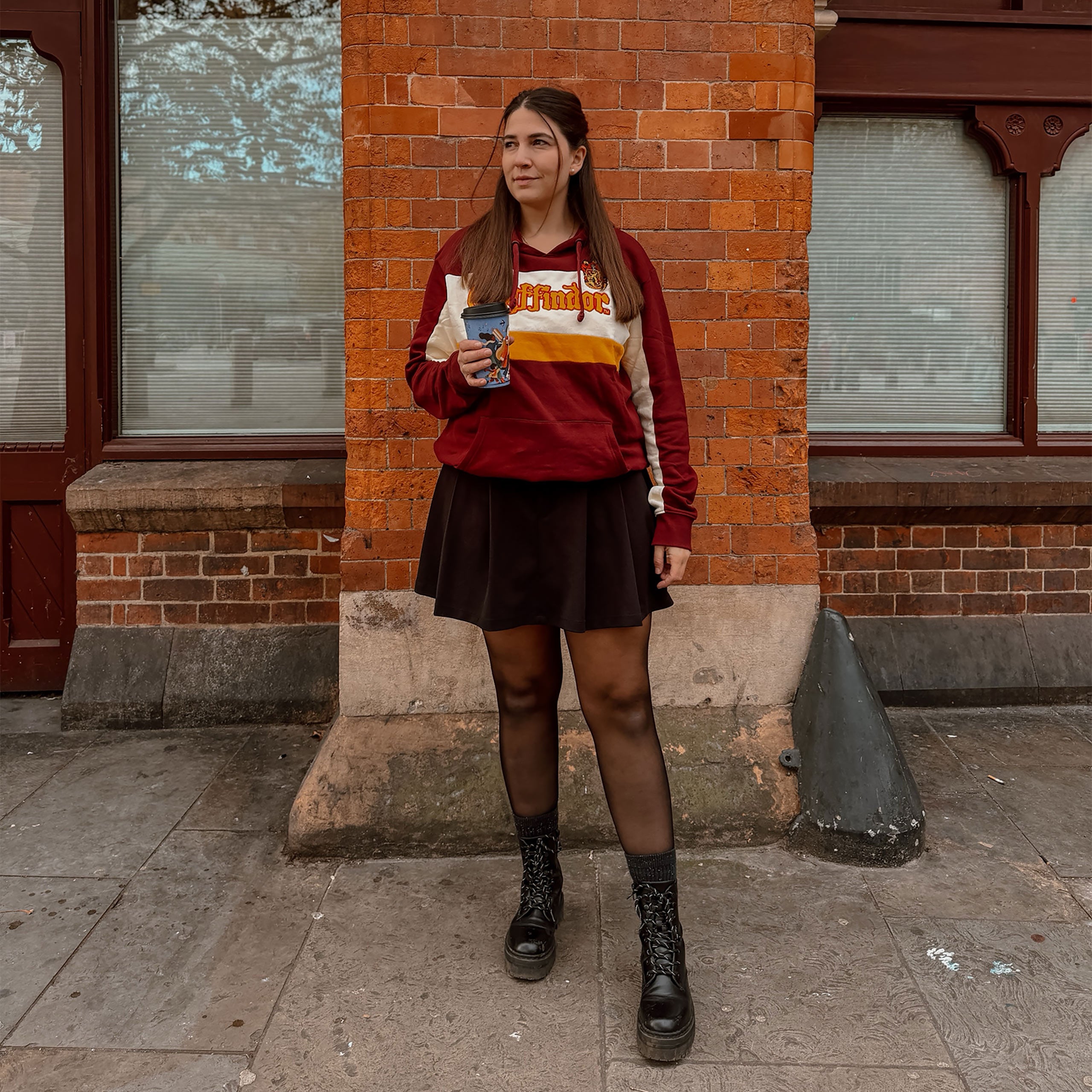 Image produit Harry Potter - Sweat à capuche de bloc de l'équipe Gryffondor