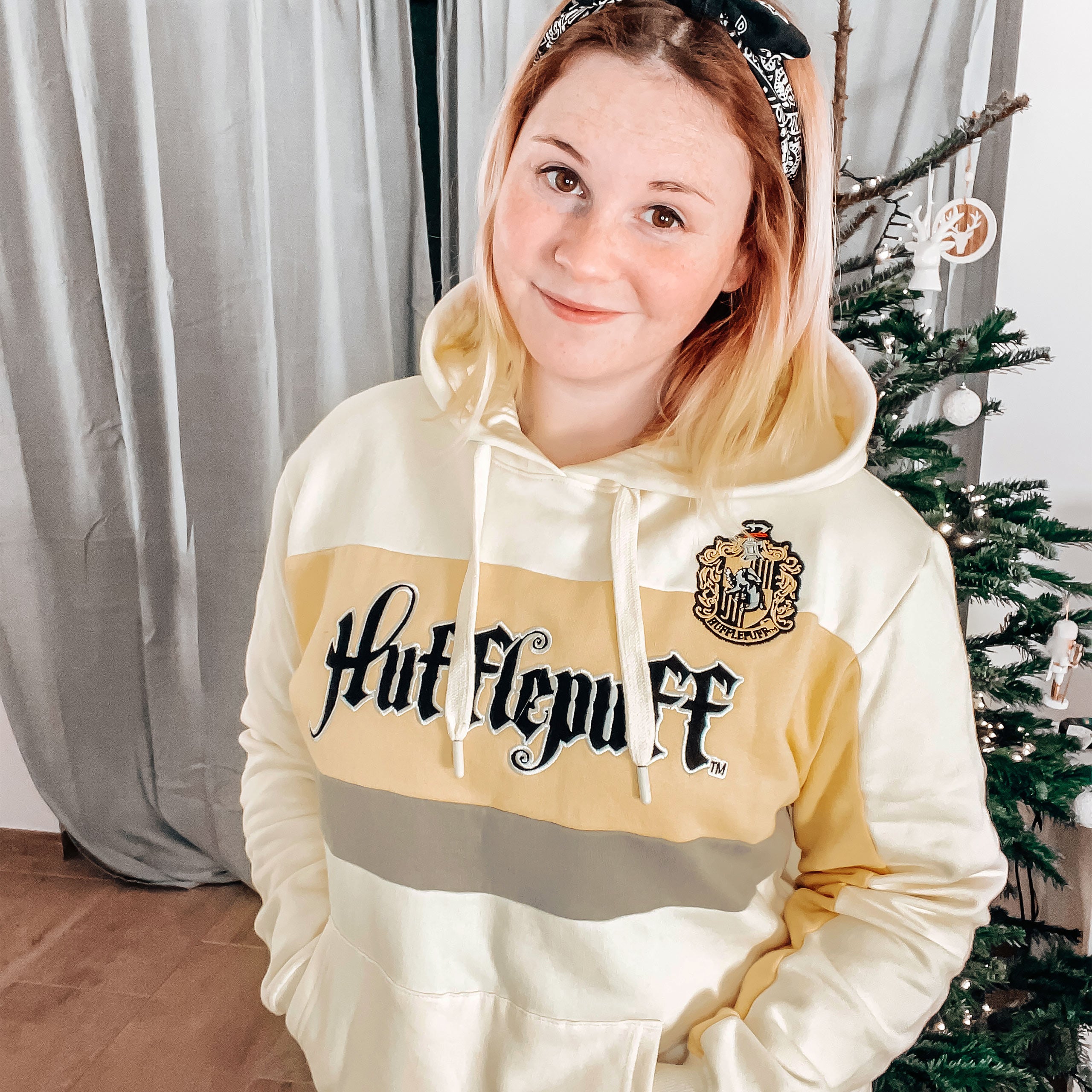 Image produit Harry Potter - Sweat à capuche Team Poufsouffle