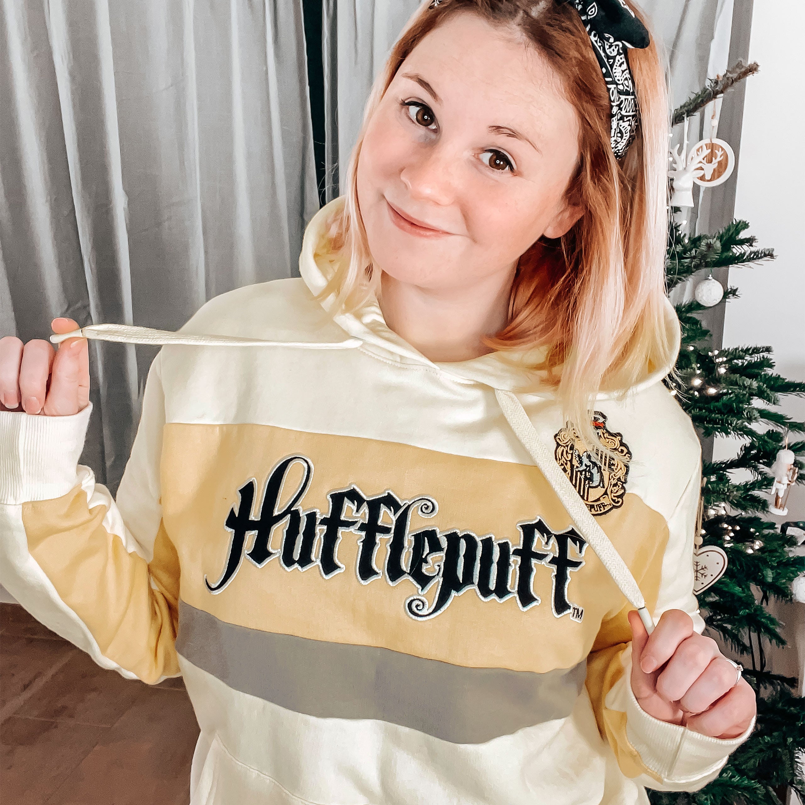 Image produit Harry Potter - Sweat à capuche Team Poufsouffle
