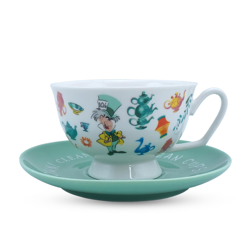Image produit Alice au pays des merveilles - Le chapelier Tasse avec assiette