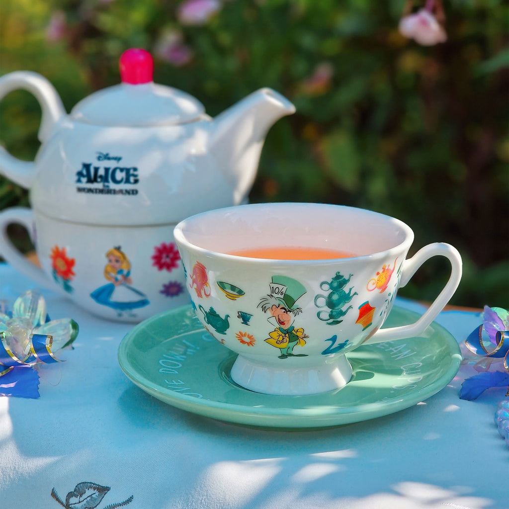 Image produit Alice au pays des merveilles - Le chapelier Tasse avec assiette