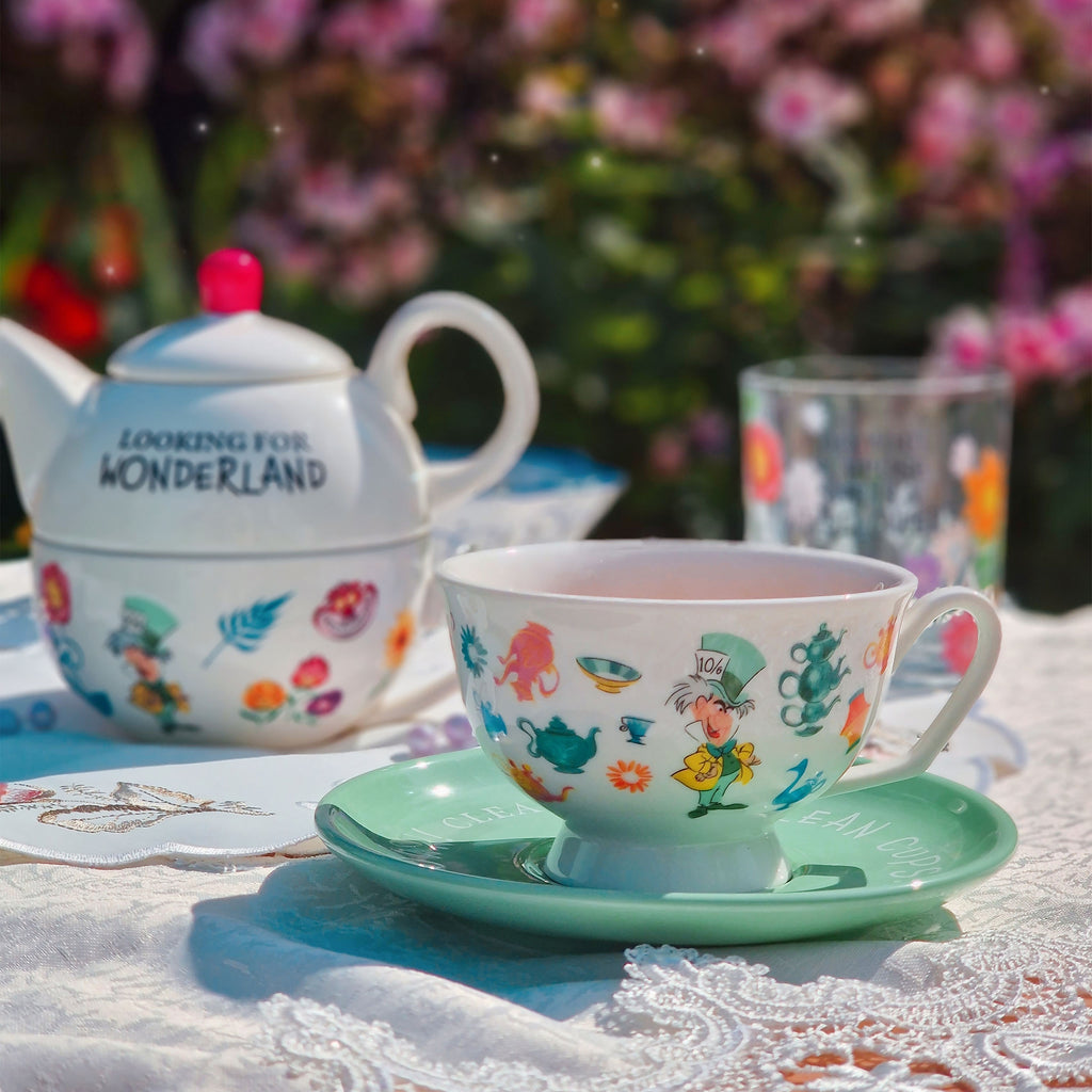 Image produit Alice au pays des merveilles - Le chapelier Tasse avec assiette