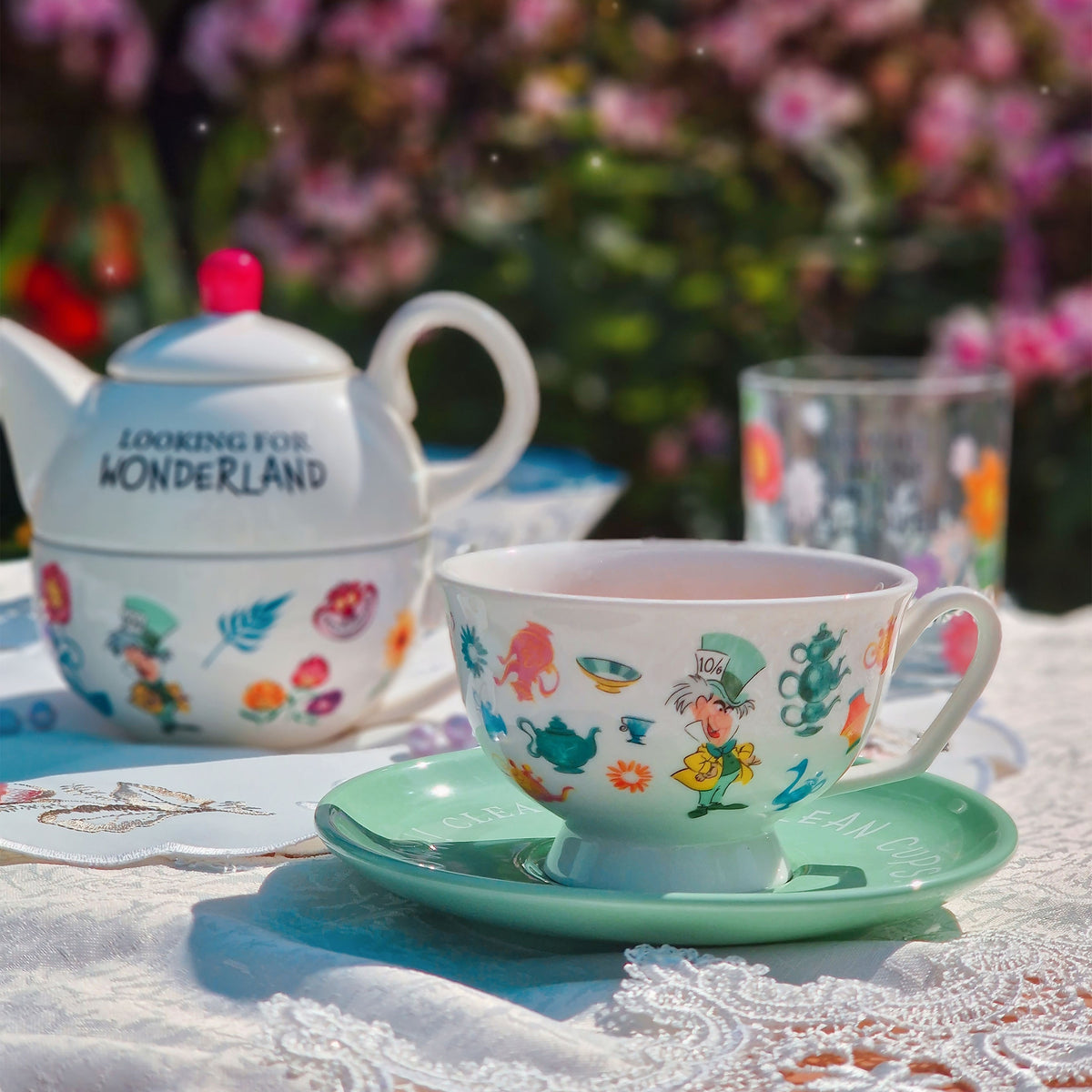 Image produit Alice au pays des merveilles - Le chapelier Tasse avec assiette