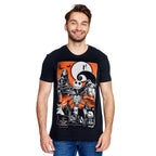 Image produit Nightmare Before Christmas - T-shirt Lune Orange noir