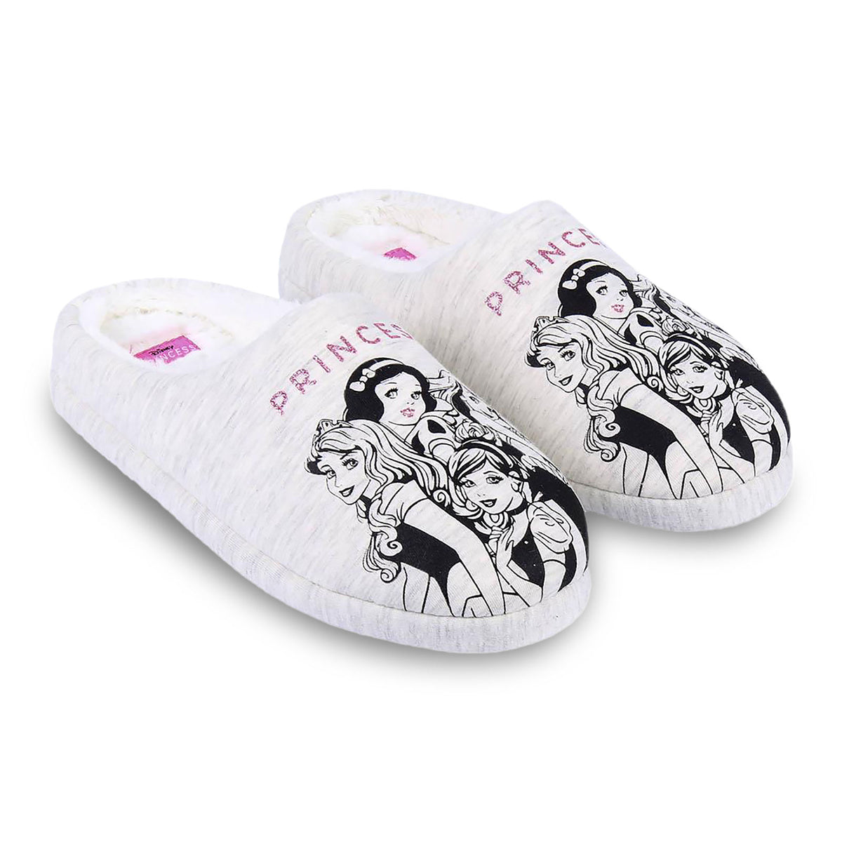 Image produit Disney - Chaussons en peluche Princesses blanches