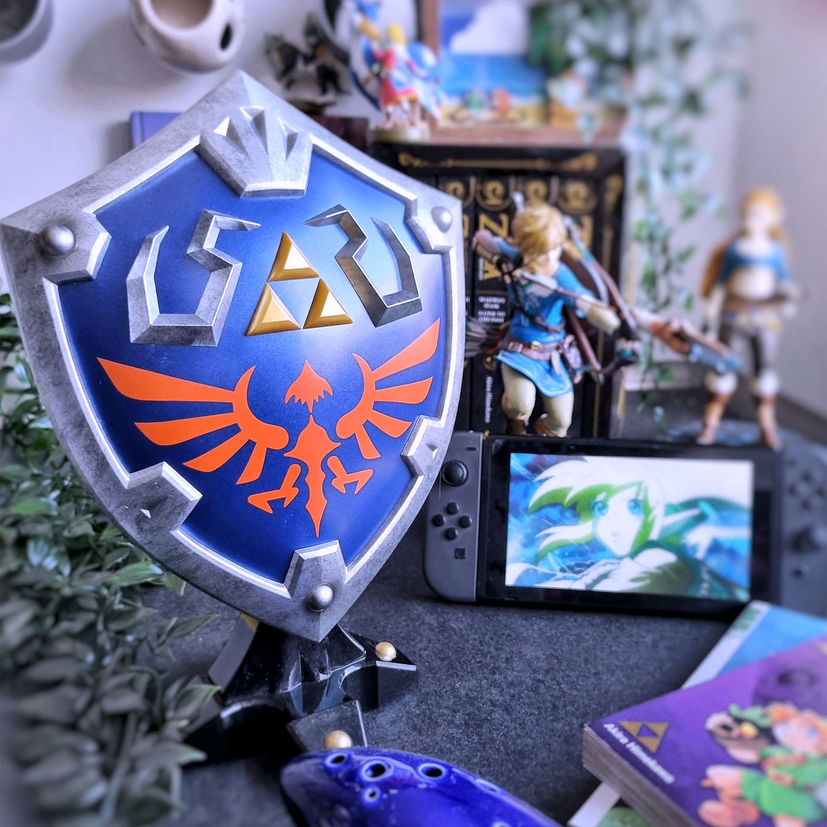 Image produit Zelda - Statue Réplique du Bouclier d'Hylia