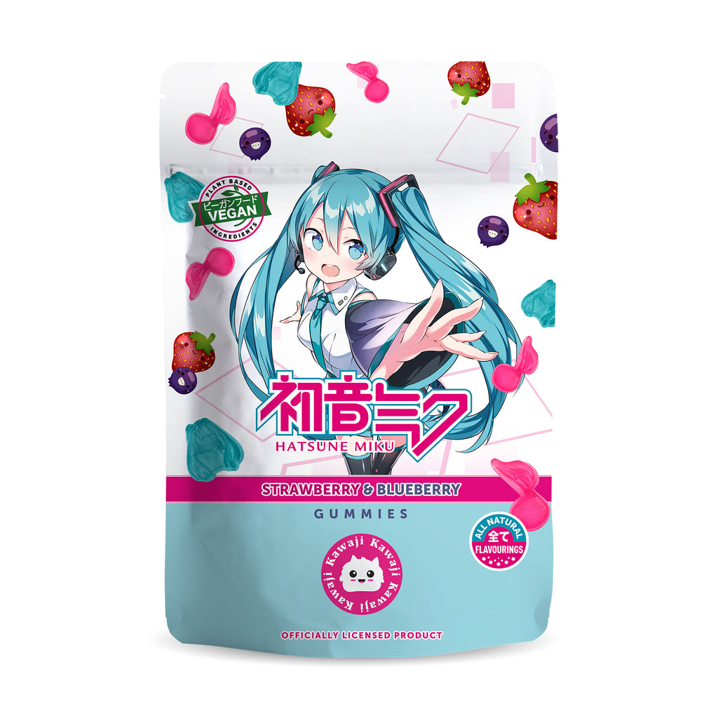 Image produit Hatsune Miku - Powerbeärs Kawaii Gommes de Fruits Végétalien