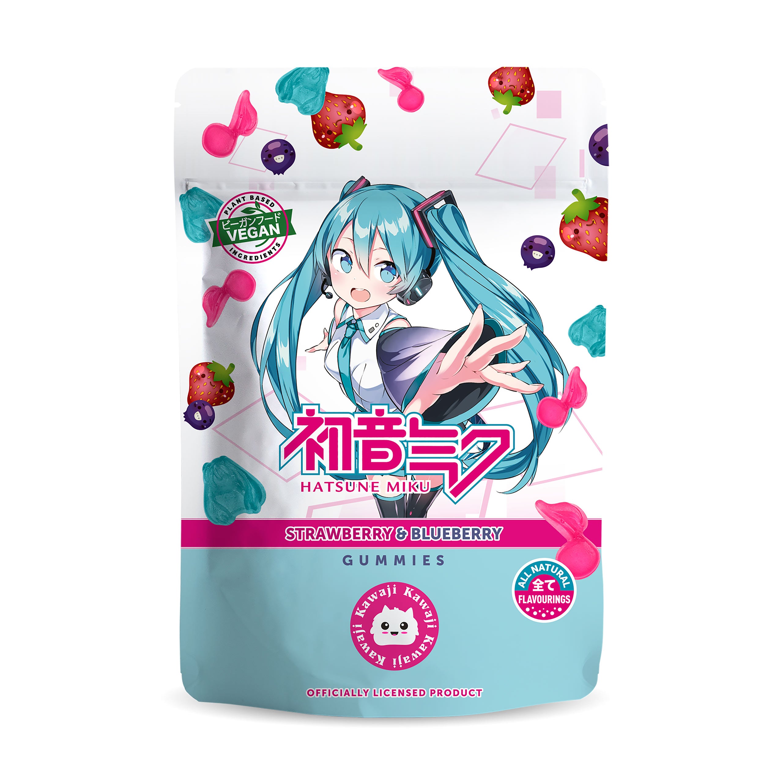 Image produit Hatsune Miku - Powerbeärs Kawaii Gommes de Fruits Végétalien