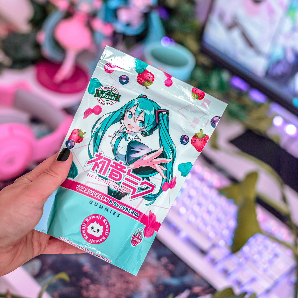 Image produit Hatsune Miku - Powerbeärs Kawaii Gommes de Fruits Végétalien