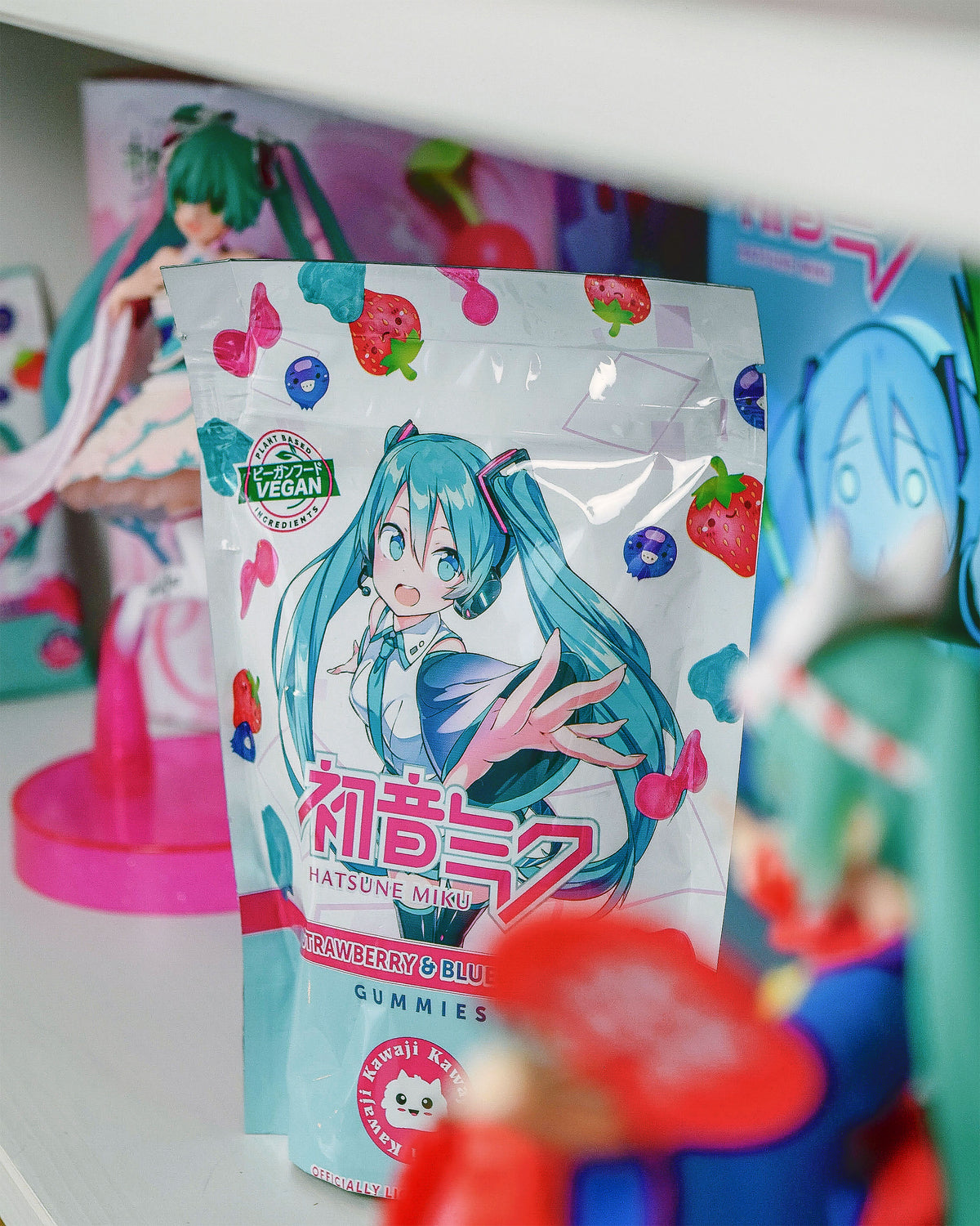 Image produit Hatsune Miku - Powerbeärs Kawaii Gommes de Fruits Végétalien