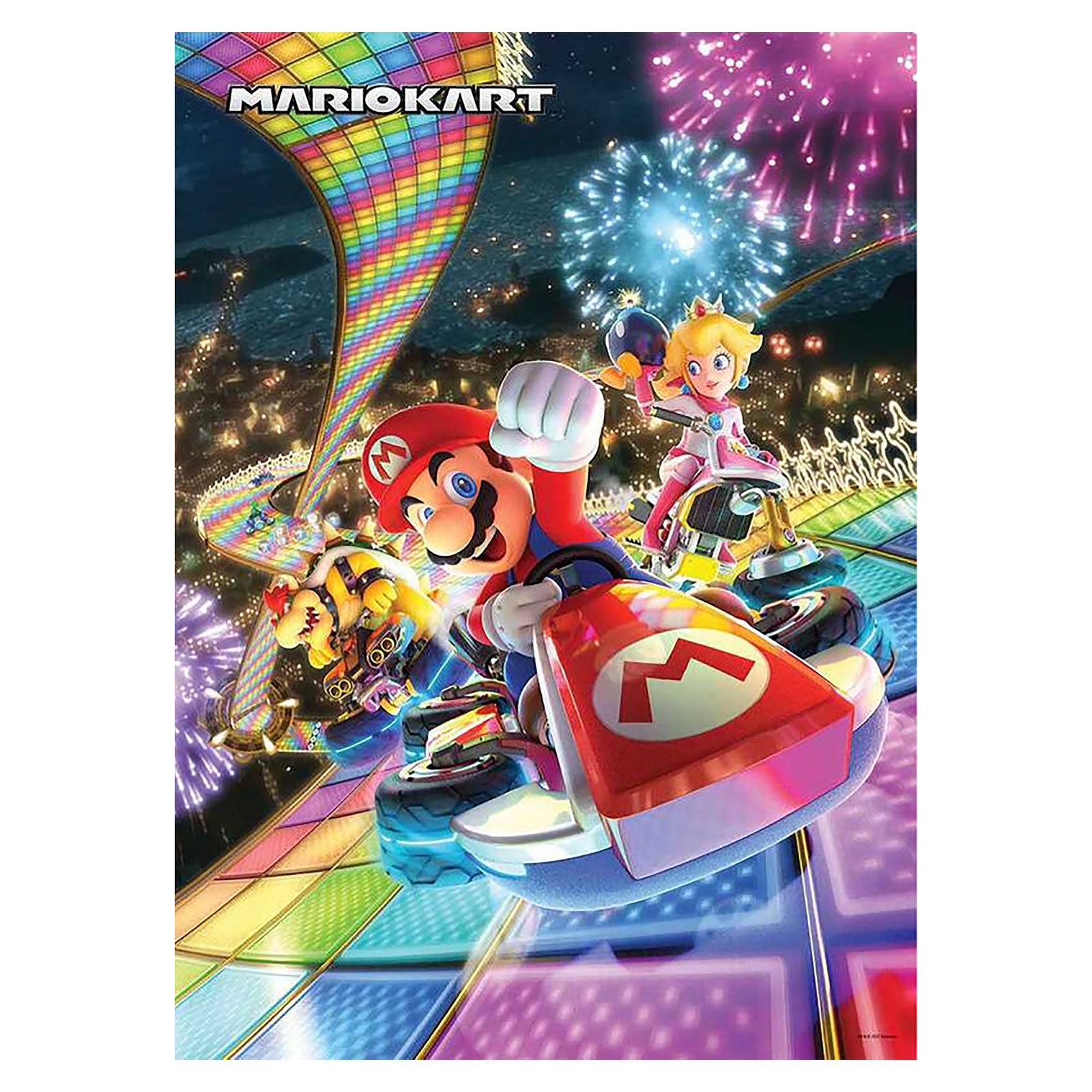 Product image Super Mario - Mario Kart Rainbow Road Puzzle