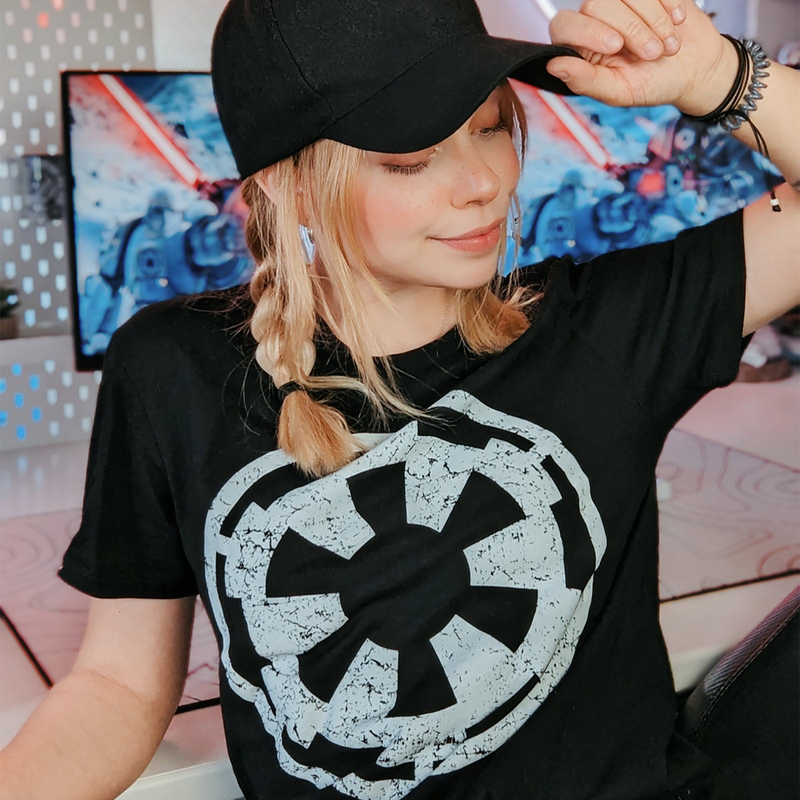 Image produit T-shirt logo Impérium noir - Star Wars Andor