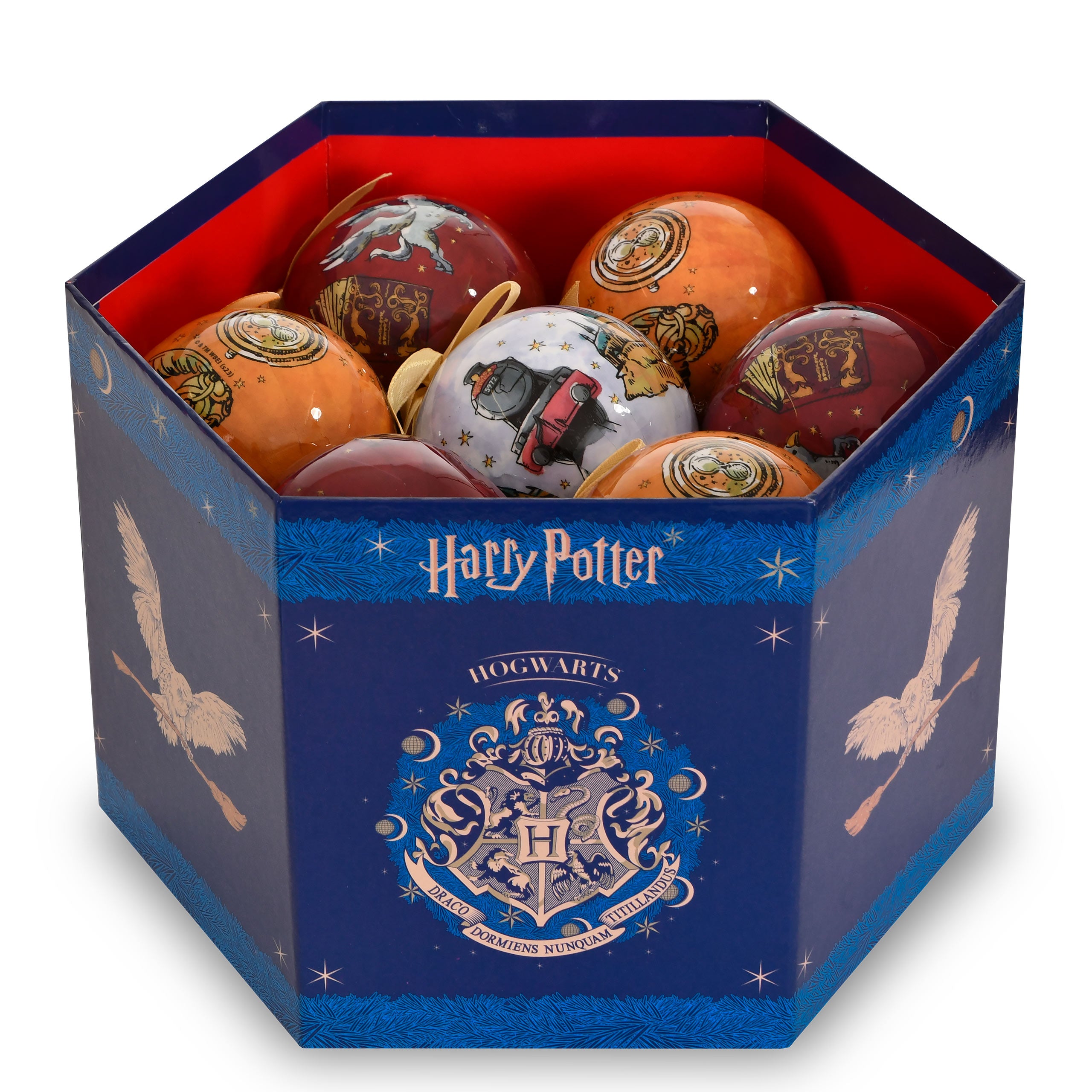 Image produit Boules de Noël Wizarding World, lot de 14 - Harry Potter