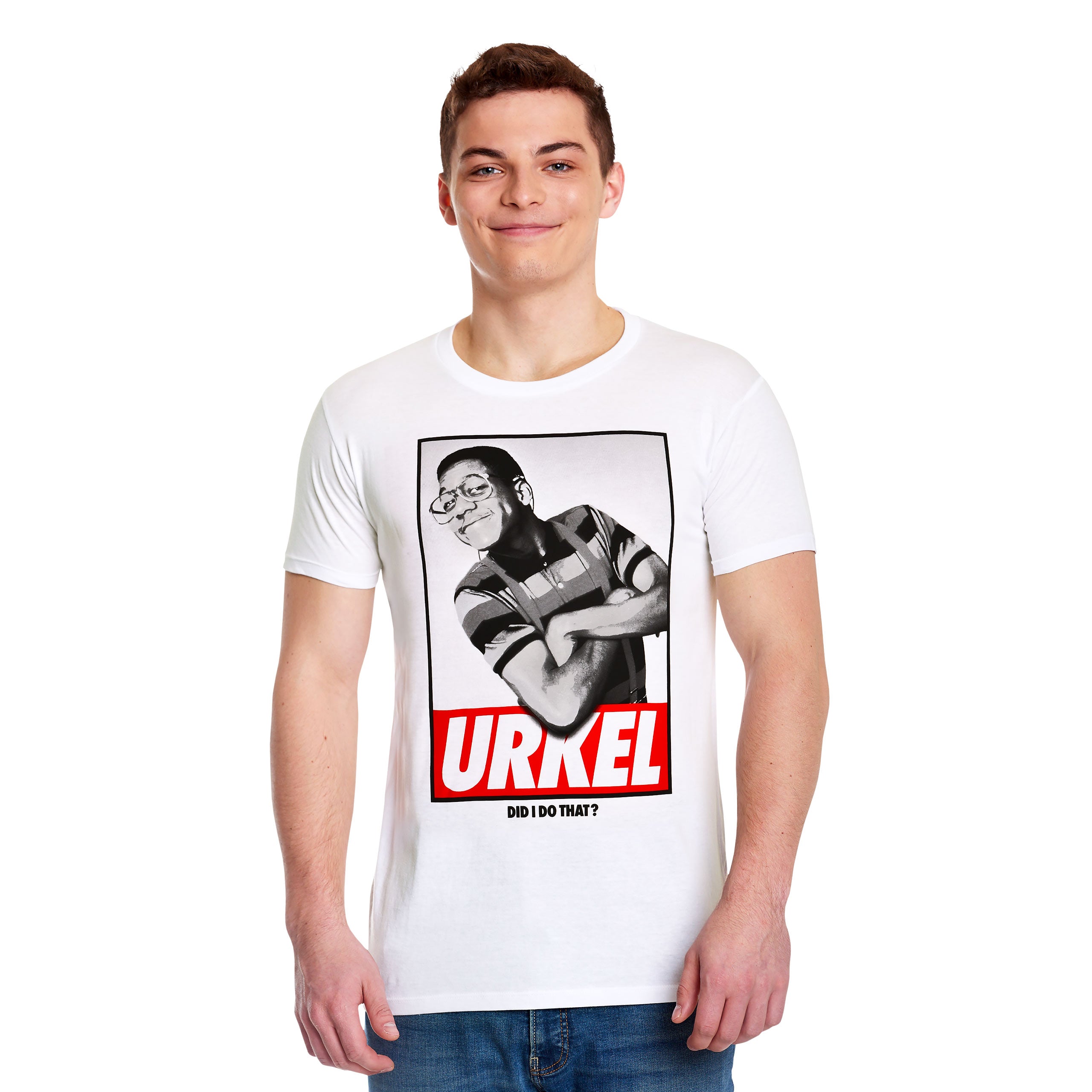 Image produit Tous sous le même toit - Steve Urkel t-shirt blanc WB 100th