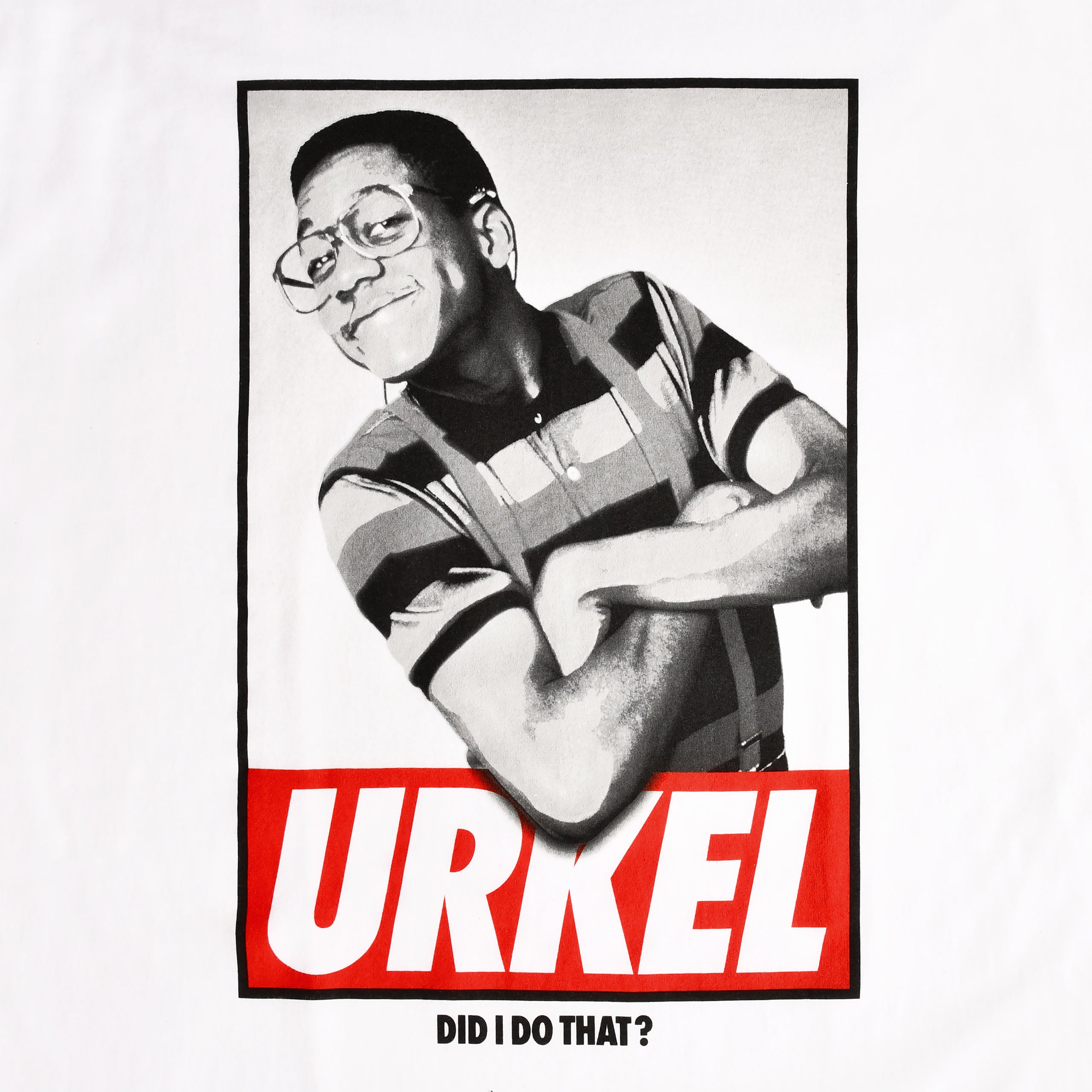 Image produit Tous sous le même toit - Steve Urkel t-shirt blanc WB 100th