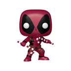 Image produit T-shirt de Noël Deadpool avec figurine Funko Pop