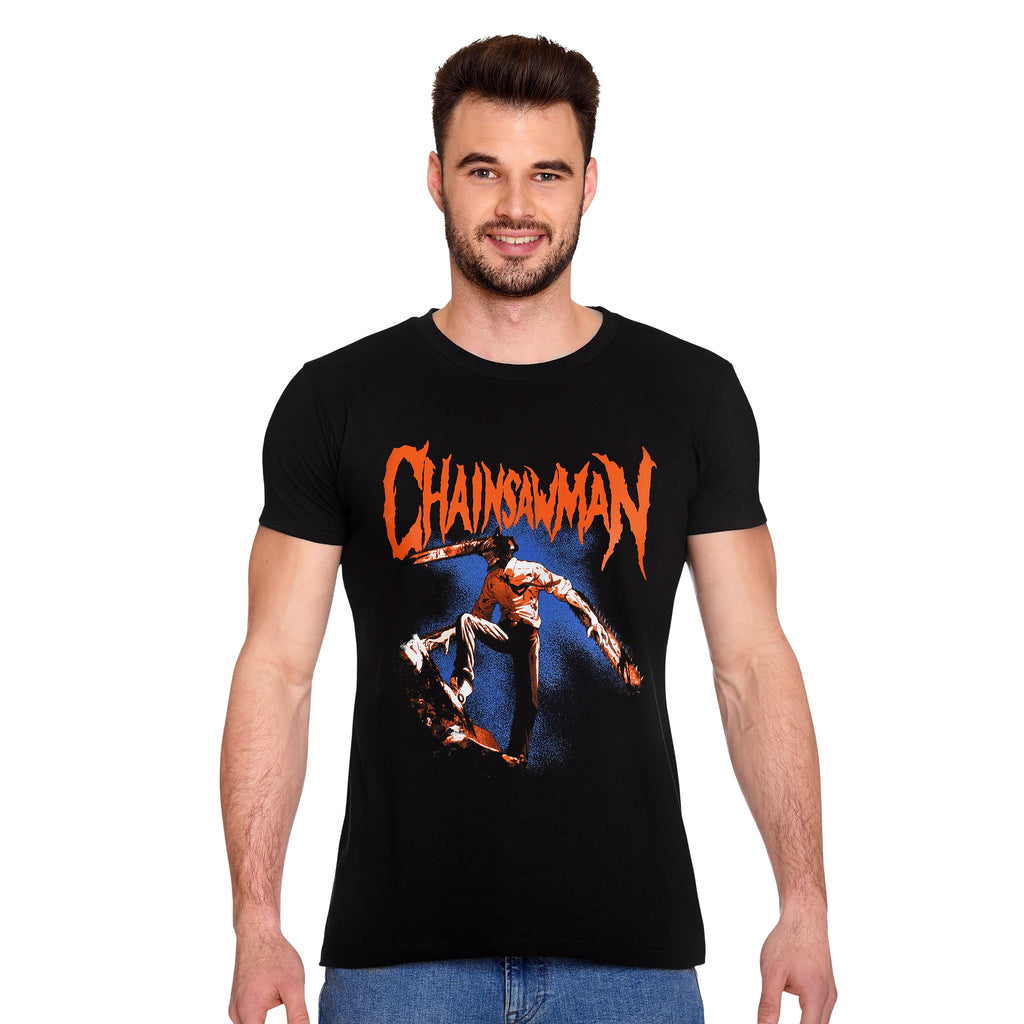 Product image Chainsaw Man - Red Logo T-Shirt black