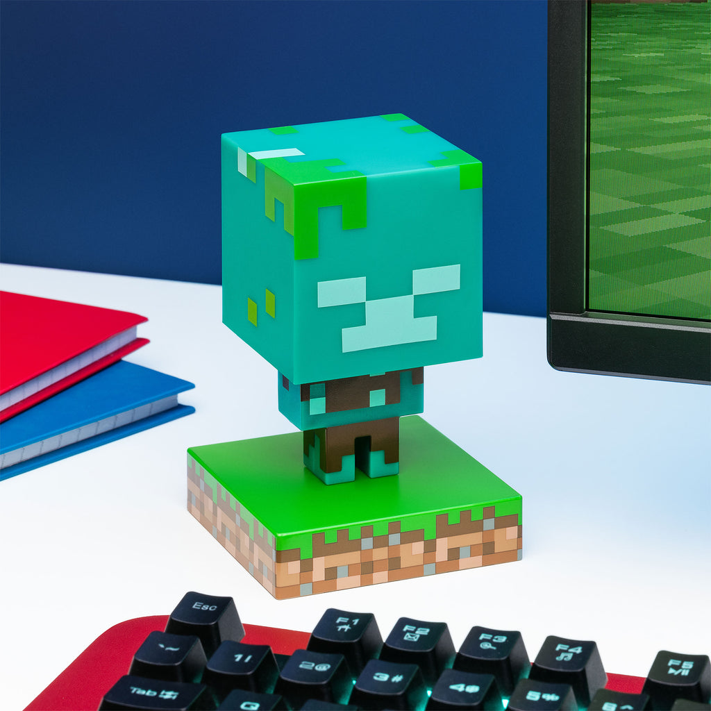 Image produit Minecraft - Lampe de Table 3D Zombie Noyé