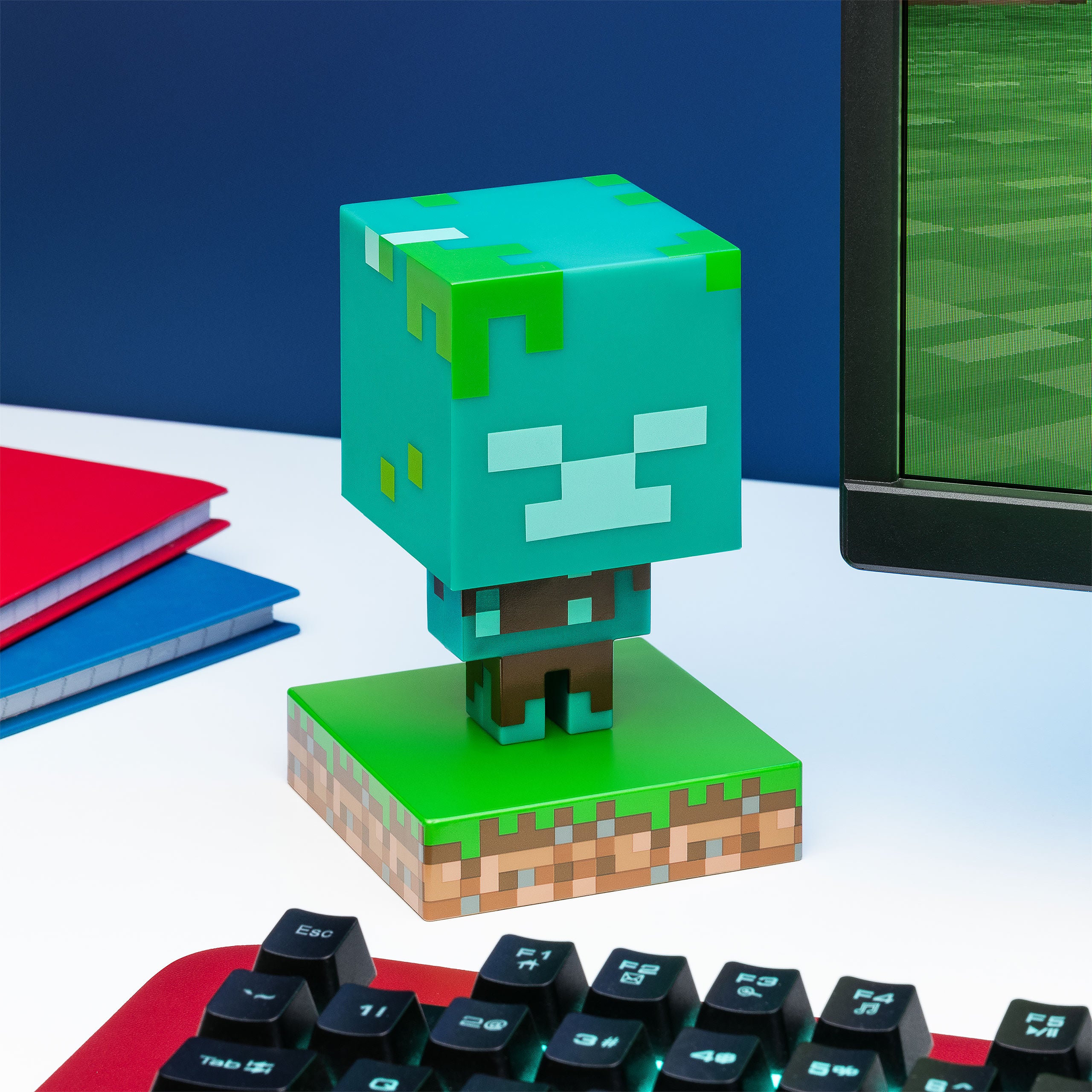 Image produit Minecraft - Lampe de Table 3D Zombie Noyé