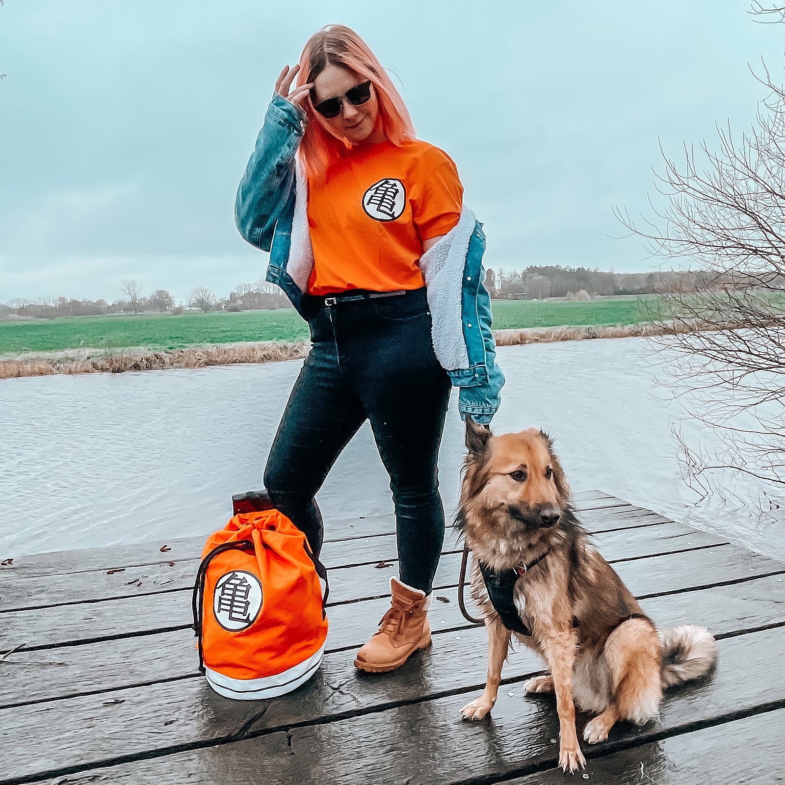 Image produit Dragon Ball - Sac à dos symbole Goku