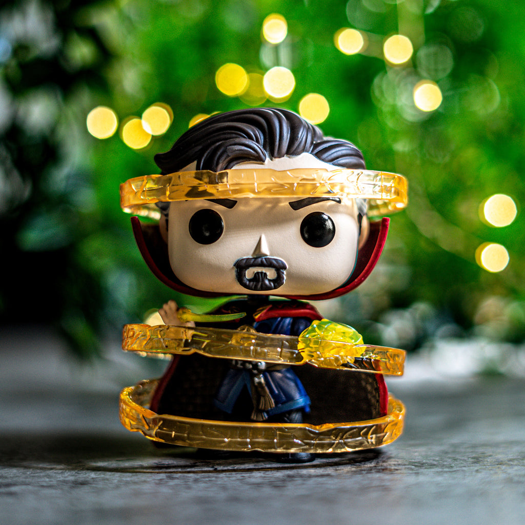 Image produit Spider-Man-No Way Home - Figurine Funko Pop Doctor Strange à tête branlante