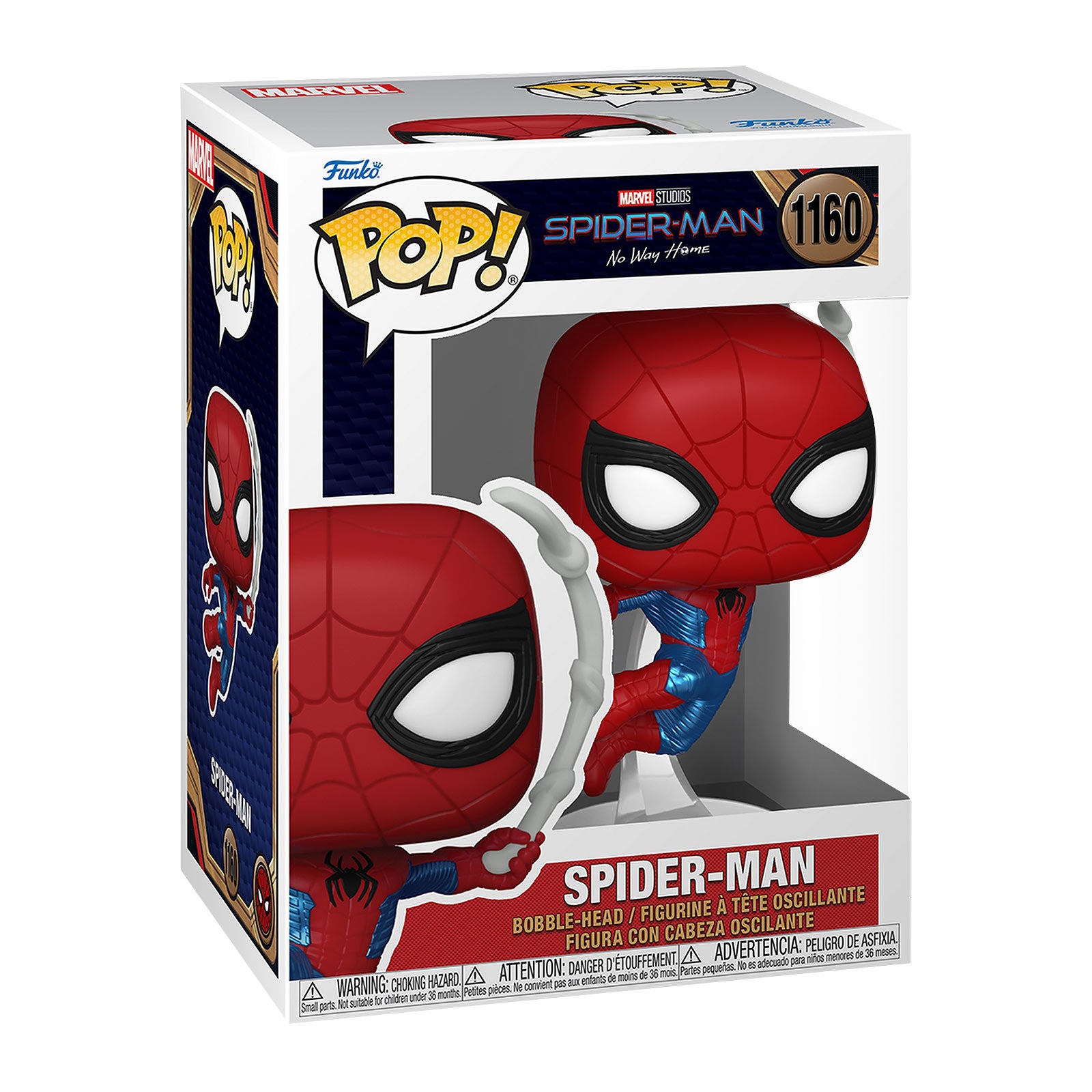 Image produit Spider-Man-No Way Home - Swing Metallic Funko Pop Figurine à tête branlante