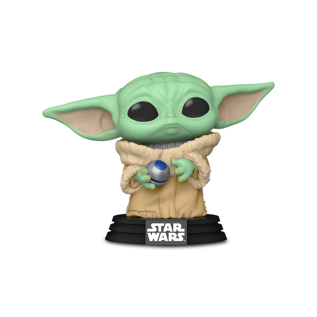 Image produit Star Wars - Grogu avec Armor Figurine Funko Pop à tête branlante