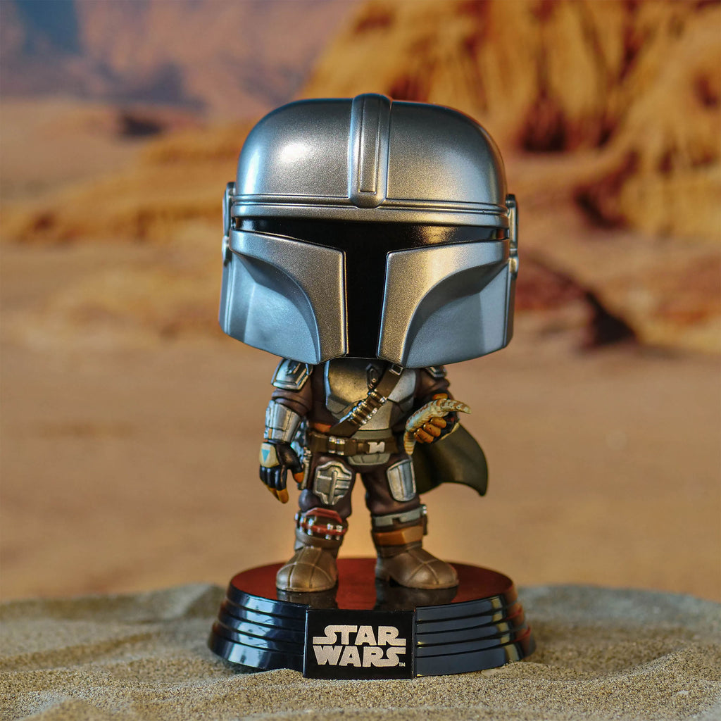 Image produit Star Wars - La figurine à tête branlante Funko Pop de The Mandalorian