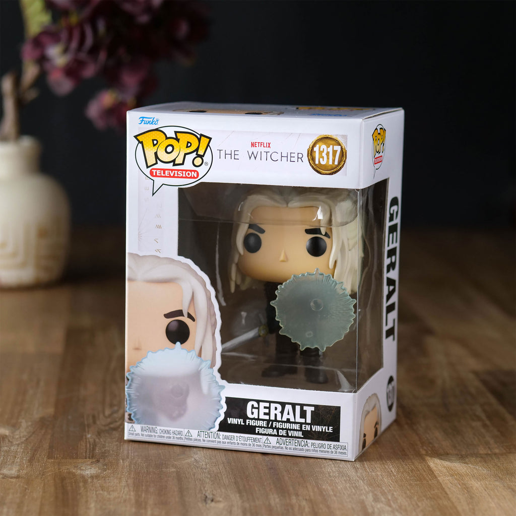 Image produit Witcher - Geralt avec Figurine Pop Funko Shield