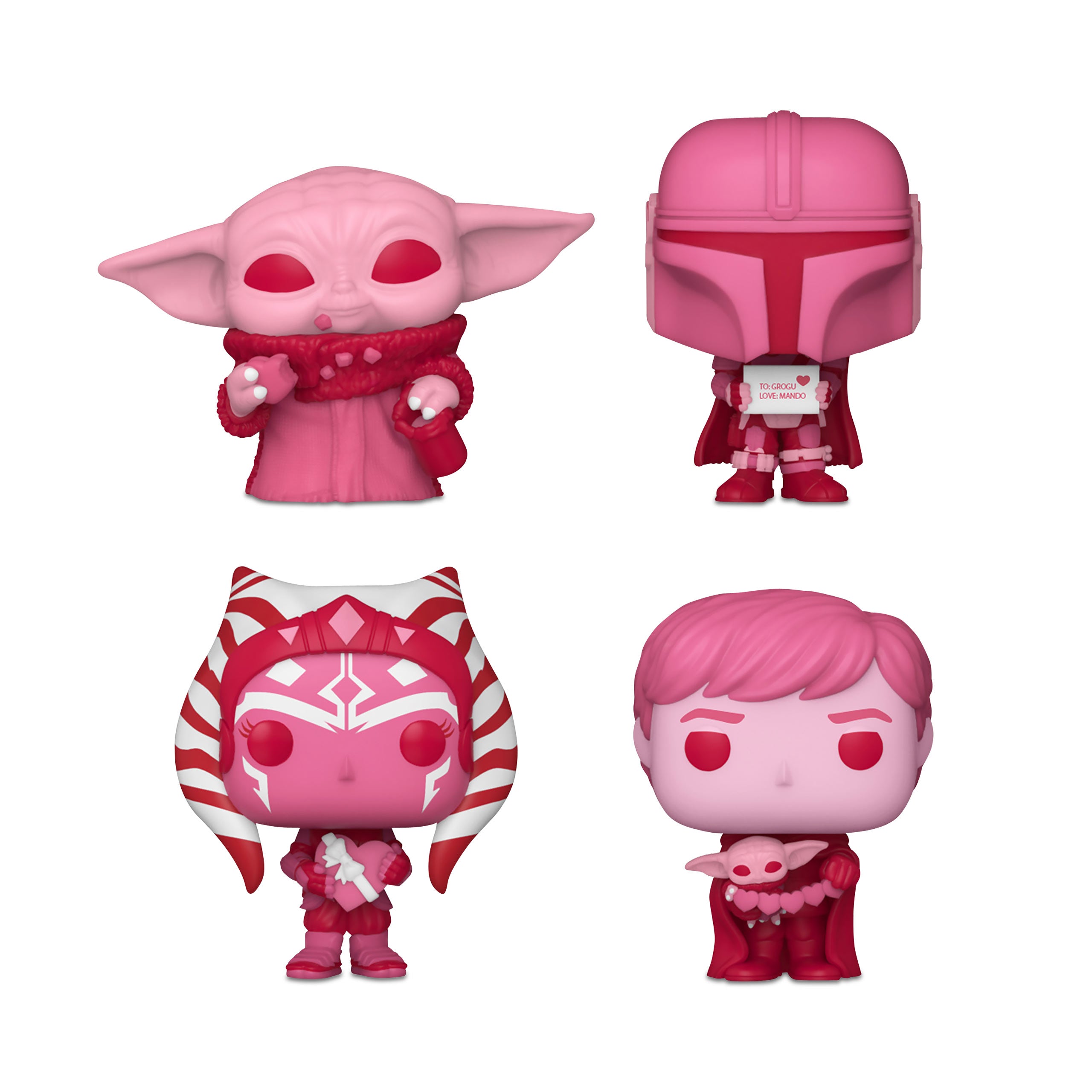 Product image Star Wars - Funko Pocket Pop 4-Pack Figure Set Valentine's Edition