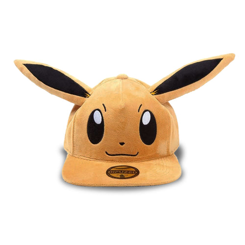 Image produit Pokemon - Casquette Snapback en peluche Eevee