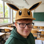 Image produit Pokemon - Casquette Snapback en peluche Eevee