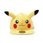 Image produit Pokemon - Casquette Snapback en peluche Pikachu