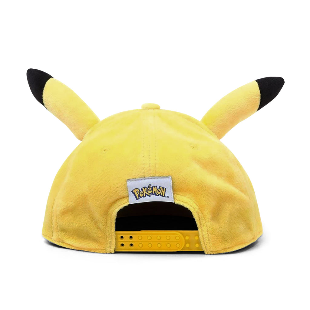 Image produit Pokemon - Casquette Snapback en peluche Pikachu