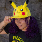 Image produit Pokemon - Casquette Snapback en peluche Pikachu