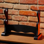 Image produit Support de Katana pour deux épées accessoire noir