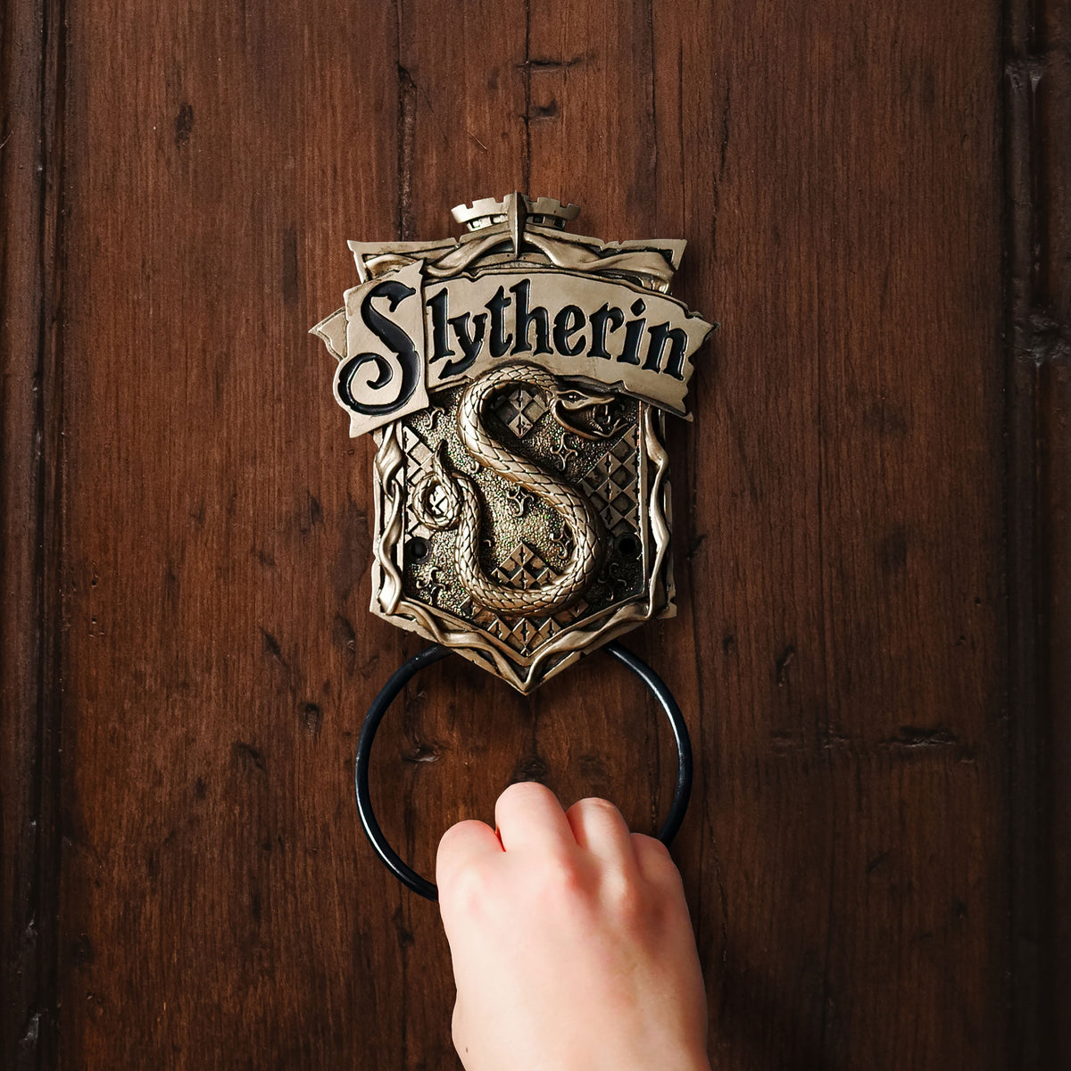 Image produit Harry Potter - Heurtoir de porte blason Slytherin