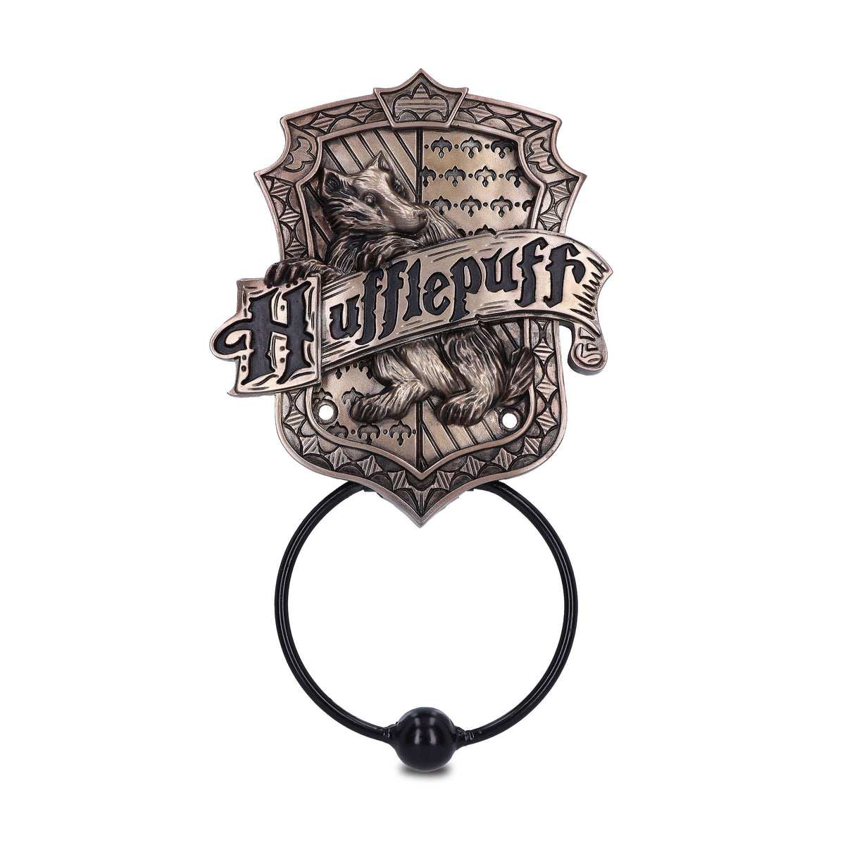 Image produit Harry Potter - Heurtoir de porte blason Hufflepuff